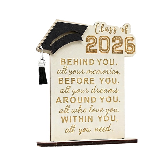 Desktop Graduation Ornament for Desk and Celebration Elegant Graduation Party Desk for Idea for Graduate
