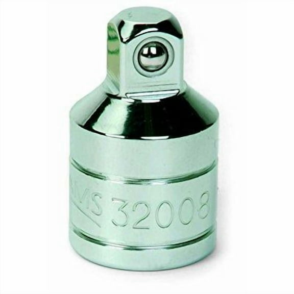 Williams JHW32008 1/2″ Drive to 3/8″ Male Adapter – Chrome Vanadium Steel Socket Adapter, Professional Hand Tool