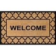 thumbnail image 1 of First Concept FC3435 18 x 30 in. PVC Backed Coir Mat with Natural Printed, 1 of 1