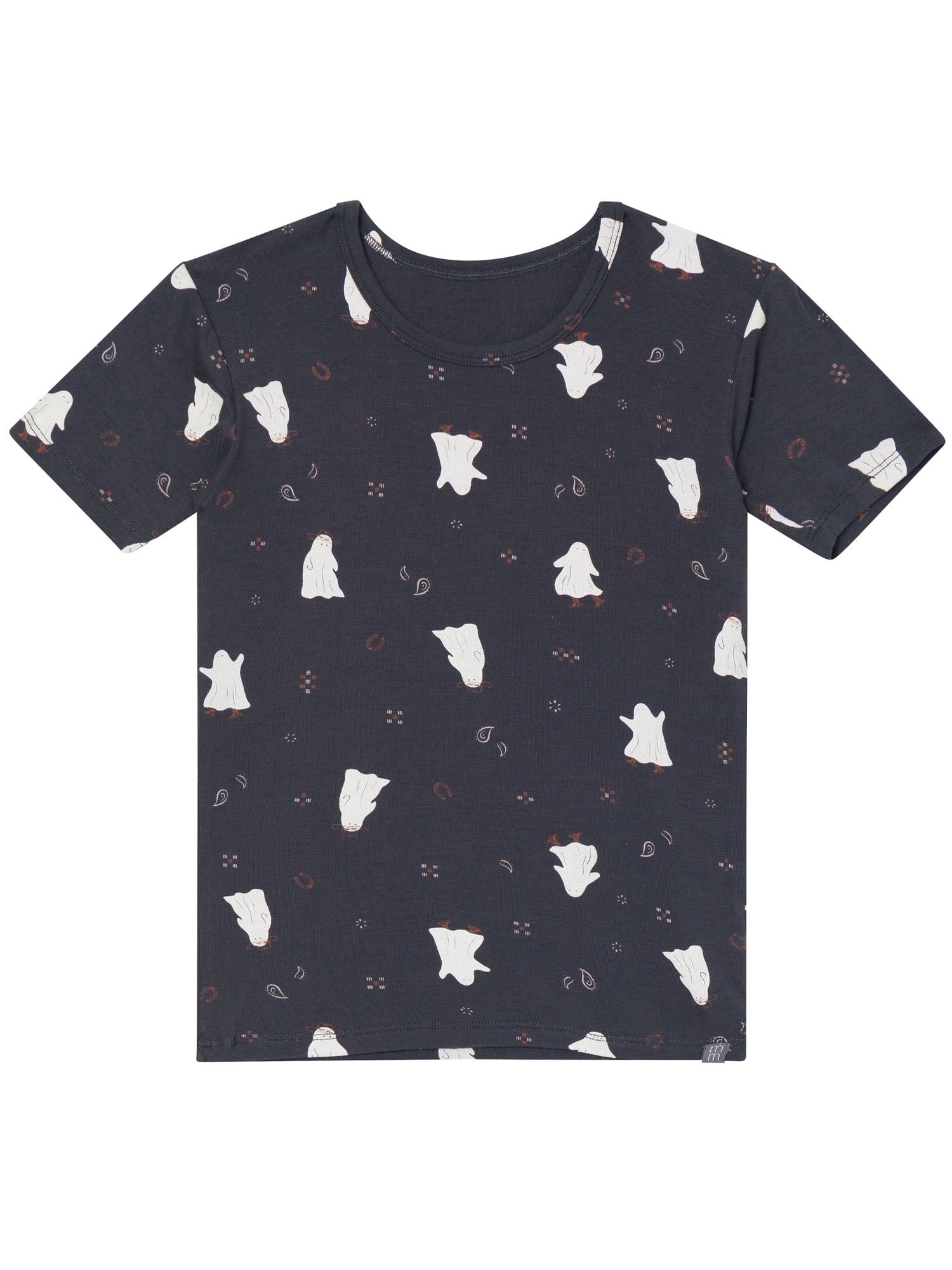 Modern Moments by Gerber Neutral Short Sleeve Halloween Pajama Set, 2-Piece, Sizes 6 - 12 Kids