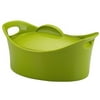 Rachael Ray 4.25 Quart Covered Oval Casserole, Green