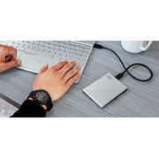 Western Digital WD 5TB My Passport Ultra, USB 3.2 Gen 1, Portable External HDD, Blue - WDBFTM0050BBL-WESN