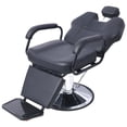 thumbnail image 6 of Hair Dryer Hair Stylist All Purpose Barber Chair for Barbershop Salon Chair,Heavy Duty Hydraulic Barber Chair Spa Furniture Shampoo Reclining Extra Wider Seat Beauty Hair Salon Equipment,black,Hair S, 6 of 26