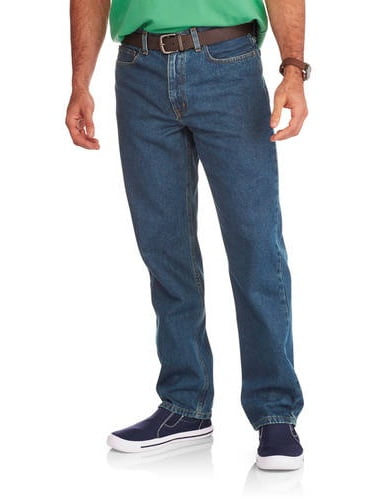 faded glory big men's relaxed fit jeans
