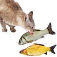 thumbnail image 2 of 2PCS Fish Cat Toy Interactive Simulated Realistic Plush Catnip Toy Cat Chew Toy, 2 of 10