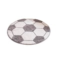 thumbnail image 2 of Football Shaped Round Area Rug,31.5in Soft Fluffy Sports Theme Floor Mat,Non Slip Circular Carpet for Bedroom Living Room Entryway Home Indoor Sports Style Decor, 2 of 6