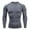 Grey, variant on Hontri Men T Shirts Mens Fitness Long Sleeve Running Sports T Shirt Men Thermal Muscle Athletic Gym Compression Clothes Black Xl