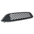 thumbnail image 4 of For Ford 2015-2018 Focus Front Bumper Upper Center Grille Mesh Grill, 4 of 5