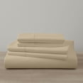 thumbnail image 1 of New Season - Bed Sheet Set Cotton - 100% Organic 500 Thread Count Cotton Sheets with Deep Pockets (up to 15") Soft Cotton Bed Sheets (Twin, Medium Taupe), 1 of 5