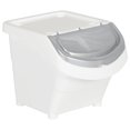 thumbnail image 5 of vidaXL Stackable Waste Bins with Lids 3 pcs White PP 78 L, 5 of 5