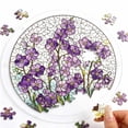 thumbnail image 5 of Acrylic Jigsaw Puzzle Suncatcher-Galactic Colorful Birds, Stained Glass Window Hanging, Home Decor Creative Mom Gifts, Birthday Gifts for Women,Wife, Sisters, Aunt, Besties 7.4in, 5 of 6