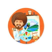Bob Ross and Friends Dessert Plates (8 Pack)