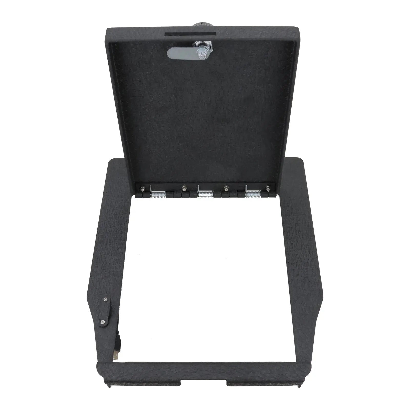 Center Console Gun Safe Vault - WASAI Premium In-vehicle Console Lock Box Compatible with 2021-2024 Ford F-150, 2021-2024 Ford F-150 with Heavy Gauge Cold Rolled Plate Steel, 4 Digit Combination Lock