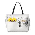 thumbnail image 1 of Disketp Dandelion Blowing In The Wind Bolsa de Playa de Gran Capacidad, Bolso Impermeable y a Prueba de Arena para Mujer, Ideal para Playa, Piscina y Natación, 1 of 7