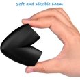thumbnail image 2 of (Negro) Paquete de 8 protectores de esquinas a prueba de bebés, protectores de seguridad para esquinas y bordes de muebles, cubiertas de almohadillas de espuma de goma suave, almohadillas a prueba d, 2 of 5
