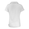 thumbnail image 3 of Women's Cutter & Buck  White Dayton Flyers Vault Daybreak Eco Recycled V-Neck Polo, 3 of 3
