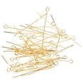thumbnail image 2 of 100Pcs Eye Pins Jewelry Making Pin Heads Eye Jewelry Head Pins for DIY Jewelry Making, 2 of 9