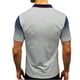 thumbnail image 5 of Blusa de manga corta con estampado de cuello vuelto para hombre Pompotops oipoqjl24529, 5 of 5