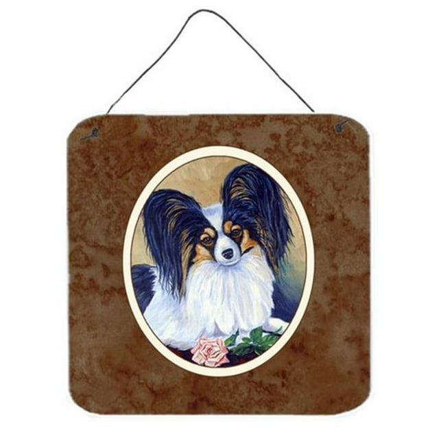 Papillon une Rose pour Vous Impressions Murales Ou de Porte