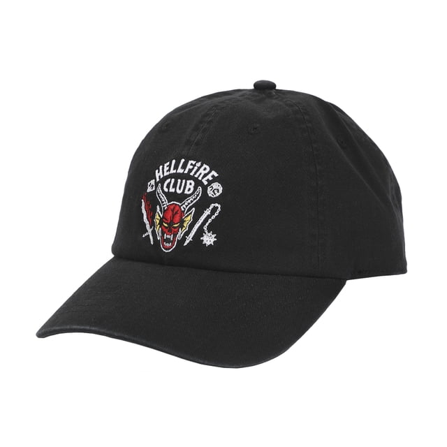 Gorra Negra Hellfire Club de Stranger Things Bioworld