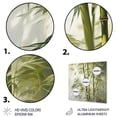 thumbnail image 3 of Designart "Bamboo love expression II" Floral Metal Wall Art, 3 of 5