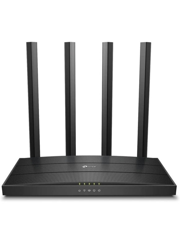 Restored TP-Link AC1200 Gigabit WiFi Router (Archer A6) - Dual Band MU-MIMO Wireless Internet Router, 4 x Antennas, OneMesh and AP mode, Long Range Coverage (Refurbished)