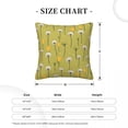 thumbnail image 4 of General Clurkastas Dandelion Cute Denim Pillow Cover Without Pillow, 4 of 8