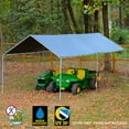 thumbnail image 5 of King Canopy 10' x 20' Silver Carport Canopy Cover, 5 of 6