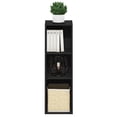 thumbnail image 5 of Furinno FULDA Book Shelf, 3-Tier Narrow Bookshelf, Bookcase with 10-In Width Storage Shelf, 9.3 x 9.8 x 31.5, for Living Room, Bedroom, Home Office, Darkwood, 5 of 5