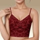 thumbnail image 2 of Brasier sin Varillas Mujer Bralette sin Costuras para Mayor Comodidad, sin Aros, Push up, Relleno, Camiseta, sin Relleno, Copa Suave, Forro Ligero, para Uso Diario Grande, 2 of 4