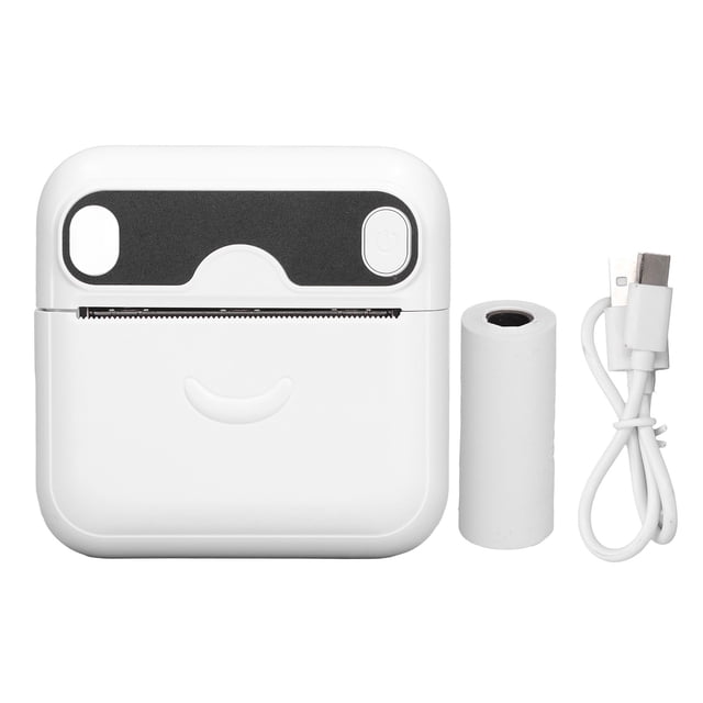 Mini impresora térmica de fotos de bolsillo, inalámbrica, Bluetooth, sin tinta.