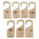 thumbnail image 5 of 7 piezas de separadores de armario para bebé, organizador de tela, divisor de armario infantil duradero de madera Marrón perfke separador de armario, 5 of 9