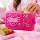 thumbnail image 1 of Contenedor de Alimentos Rectangular de Plástico, Lunch Box Escolar con 2 Divisiones, Diseño Barbie Animal Print Rosa, 1 of 7