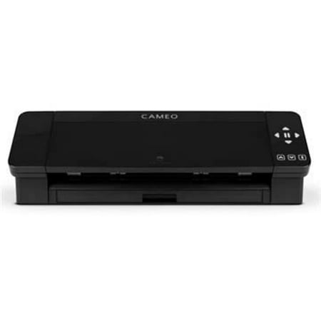 Open Box Silhouette Cameo 4 with Bluetooth, 12x12 Cutting mat, AutoBlade 2 -Black Edition