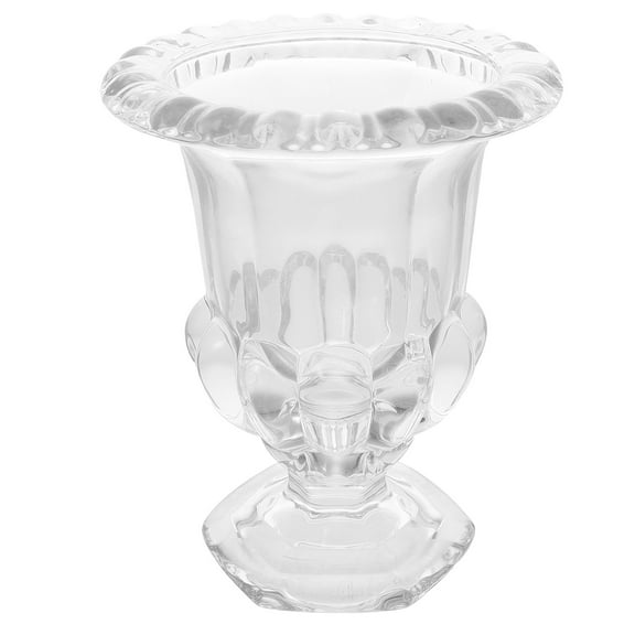 Hemobllo Glass Ice Cream Cups: Embossed Clear Glass Dessert Cups For Cold Drinks Elegant Transparent Glassware
