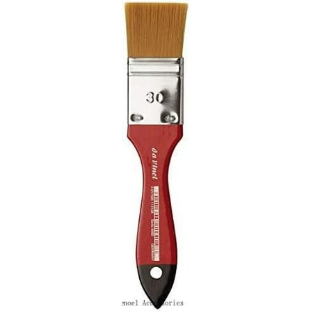 

Da Vinci Watercolor Series 5080 Cosmotop Spin Paint Brush Wash Synthetic With Red Handle Size 30 (5080-30)