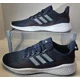 thumbnail image 1 of Adi - das Men's Fluidflow 2.0 Legend Ink/ White Running Sneakers Size 12.5, 1 of 6