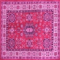 thumbnail image 1 of Ahgly Company Indoor Square Persian Pink Traditional Area Rugs, 7' Square, 1 of 4