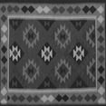 thumbnail image 1 of Ahgly Company Indoor Square Oriental Gray Traditional Area Rugs, 7' Square, 1 of 1