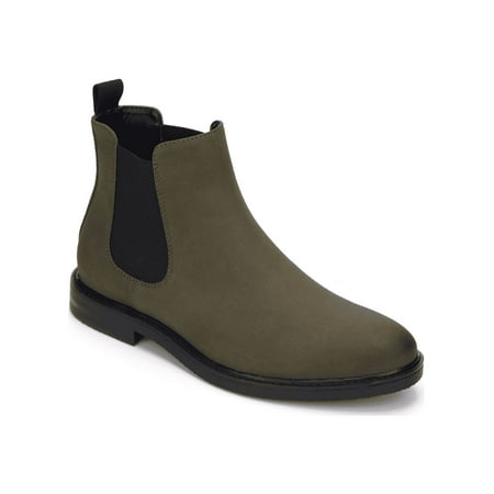 Unlisted by Kenneth Cole Men's Olive Peyton Chelsea Boots, 10 M