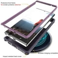 thumbnail image 3 of ArmadilloTek Vanguard Compatible with Samsung Galaxy Note 20 Ultra 5G Case (2020 Release) Military Grade Full-Body Rugged with Built-in Kickstand [Screenless Version] - Purple, 3 of 4