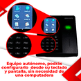 thumbnail image 3 of Reloj Checador Biometrico Facial Rostro y Huella Digital Red, 3 of 8