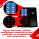 thumbnail image 3 of Reloj Checador Biometrico Facial Rostro y Huella Digital Red, 3 of 8