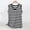 White, variant on HOMBOM Womens Sleeveless T-Shirts V Neck Graphic Tees Summer Casual Dark Gray Tops for Ladies Striped