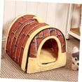 thumbnail image 2 of Net Trading Caseta para Mascotas al Aire Libre, cálida, Plegable, Antideslizante, acogedora, para Perros, Gatos, sofá, Cama para Cachorros (S (35x30x28cm)), 2 of 5