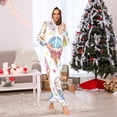 thumbnail image 5 of Ice Cream Adult Onesie Pajamas Slim Fit Christmas One Piece Suit Pjs for Women and Men Hooded Zipper, 5 of 7