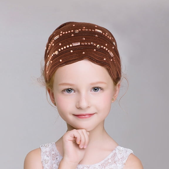 LOLIPPYY 1Pc Chemotherapy Beanie Khaki Sweat Absorption Breathable Turban Cap Hat