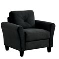 thumbnail image 2 of Couch Comfortable Sectional Couches and Sofas for Living Room Bedroom Office Small Space (Black), 2 of 9