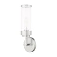 thumbnail image 5 of Livex Lighting Hillcrest 1-Light Modern Metal ADA Wall Sconce in Polished Chrome, 5 of 10