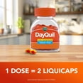 thumbnail image 6 of Vicks DayQuil Cold & Flu Ultra Concentrated Liquicaps, Cold Medicine for Adults, 48 Count, 6 of 12